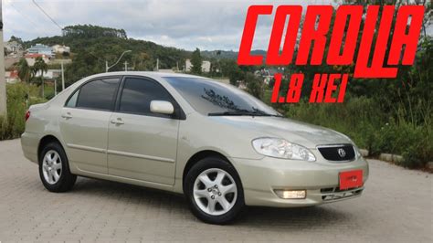 Conhecendo Toyota Corolla SEG 1 8 Automático 2004 Famoso Corolla