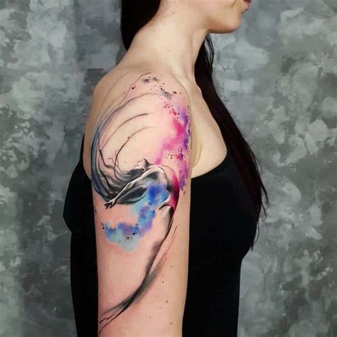 Poetic Watercolor Tattoo Designs By Simona Blanar Tattooadore