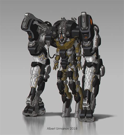 Futuristic Exo Armor Exo 2020