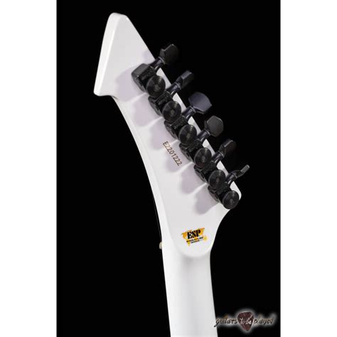 Esp Snakebyte James Hetfield Signature Custom Shop Guitar Snow White