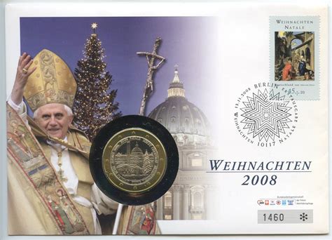 Deutschland Vatikan Medaille Im Numisbrief Gn Weihnachten