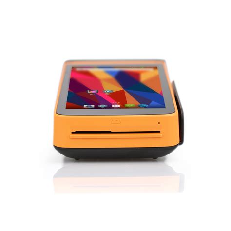 Wireless Mobile Pos Terminal With D Barcode Scanner And Thermal