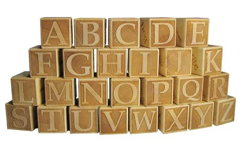 Solid Maple Laser Engraved Wooden Alphabet Block By Giftsbynancyk