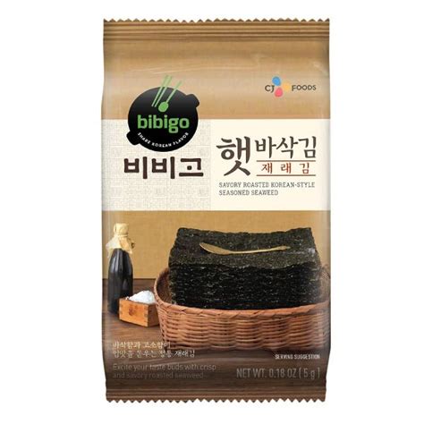 Zala Bt Cj Bibigo Roasted Korean Style Seasoned Seaweed G