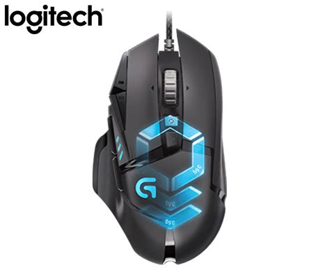 Logitech G Proteus Spectrum Rgb Tunable Gaming Mouse Black Catch