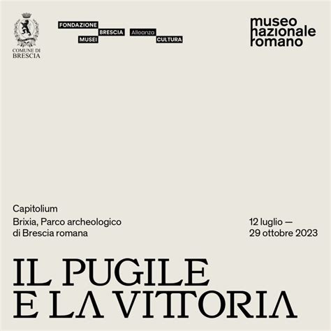 Il Pugile Del Museo Nazionale Romano E La Vittoria Di Brescia Per La