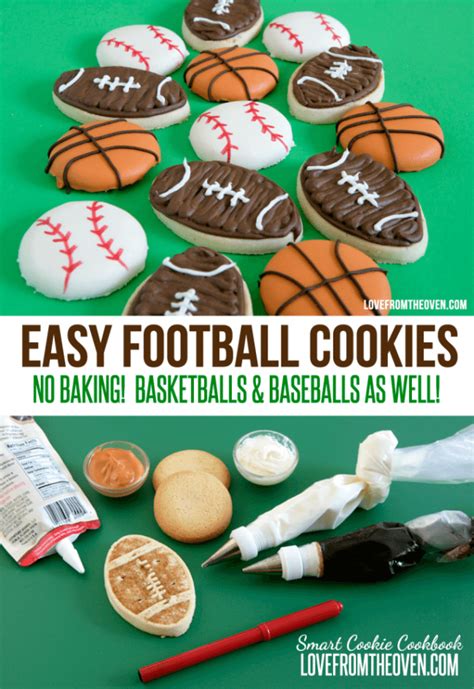 Football Cookies • Love From The Oven