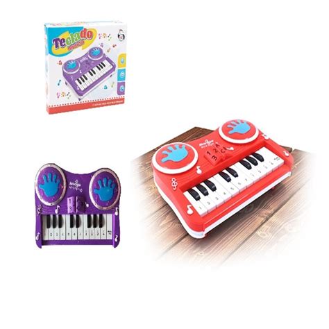 Piano Infantil Pianinho Teclado Musical Bebe Crian A Brinquedo Som