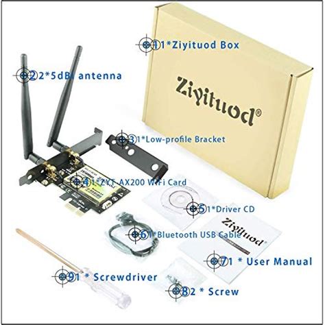 Ziyituod ZYT AX200 Wireless Network Adapter Specs Compare Prices