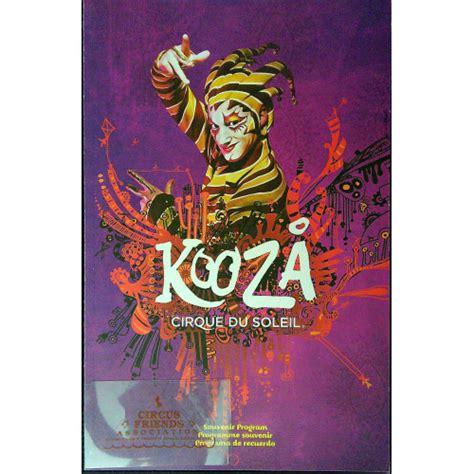 Cirque Du Soleil `Kooza` Programme c2000s