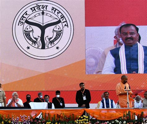 Lucknow Yogi Adityanath Takes Oath As Uttar Pradesh Cm