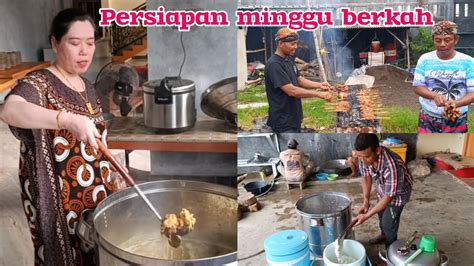 Persiapan Minggu Berkah Menu Sate Gule Dan Es Teh Kuliner Viral