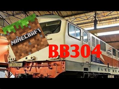 Cara Membuat Lokomotif Bb Di Minecraft Youtube