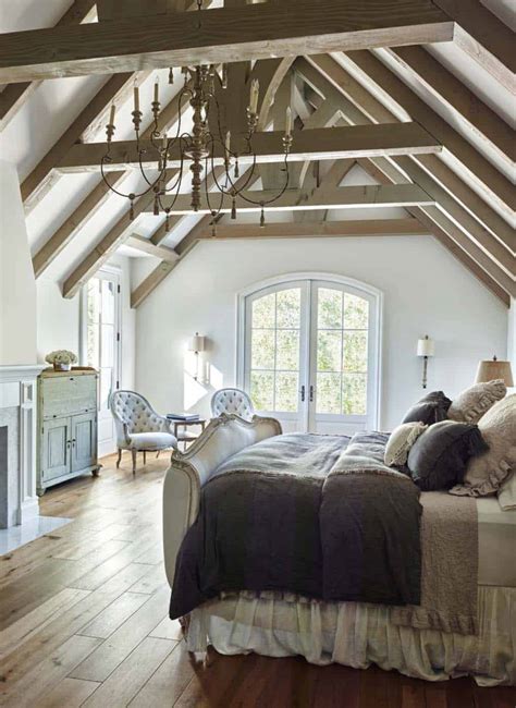 33 Stunning Master Bedroom Retreats With Vaulted Ceilings Makalah Dan