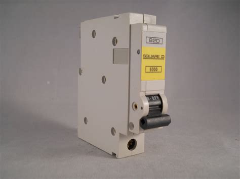 Square D Qoe Mcb Single Pole Qwikline Breaker Type B A