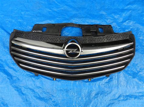 Opel Cz Ci Vivaro B Grill Atrapa Chrom Zderzaka Gm Full Chrom