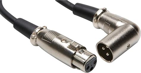 Hosa Technology 3 Pin Xlr Female To Xlr Angled Male Balanced