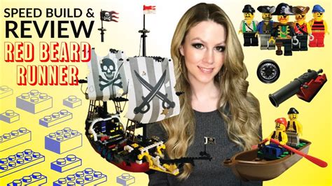 Lego Pirates Set Red Beard Runner Speed Build And Review Youtube