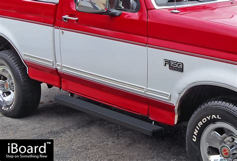 Black Iboard Running Boards Fit Ford Bronco F Series Pickup