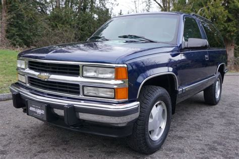 No Reserve 1995 Chevrolet Tahoe Ls 4x4 For Sale On Bat Auctions Sold