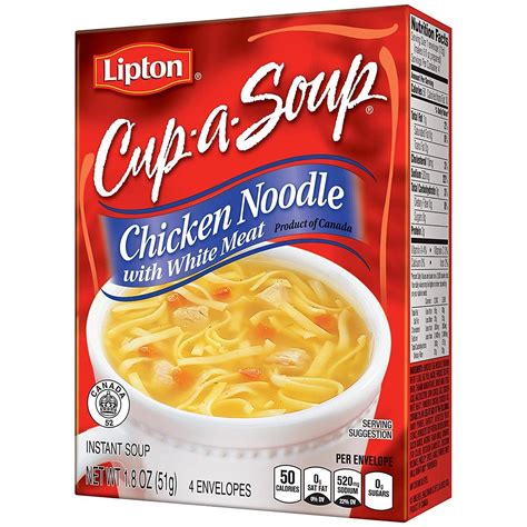 Amazon Lipton Cup A Soup Instant Soup Mix Chicken Noodle With