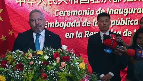 China inaugura su embajada en Honduras Vídeo Dailymotion