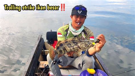 MANCING TEHNIK TROLLING DAPAT SAMBARAN IKAN BESAR DI MUARA