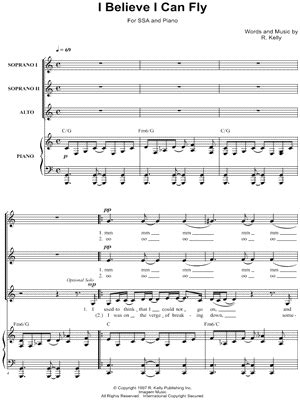 "I Believe I Can Fly" Sheet Music - 22 Arrangements Available Instantly ...