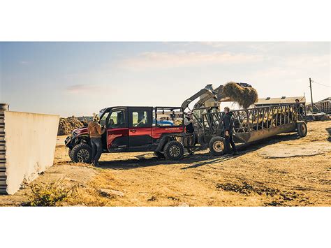 2024 Polaris Ranger Crew XD 1500 Northstar Edition Ultimate Sunset Red