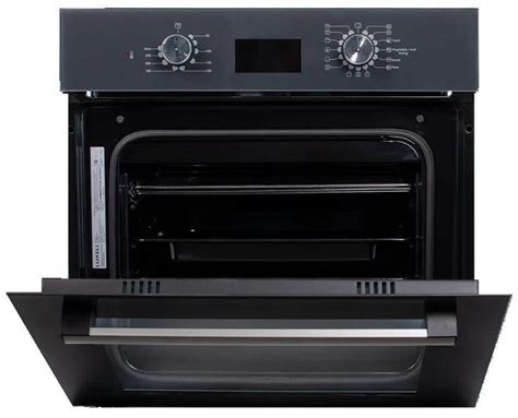 Духовой шкаф электрический LUXELL B66-SGF3 серый (стекло, дисплей ...