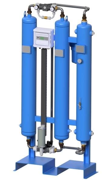 B Dry Tac Heatless Regeneration Adsorption Dryers With Activated Carbo