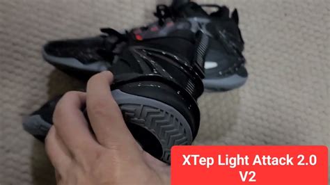 Xtep Light Attack 20 V2 Basketball Shoes Video Youtube