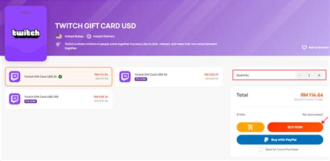 How to purchase Twitch Gift Card from SEAGM? – SEAGM English Article site