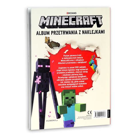 Minecraft Album Przetrwania Z Naklejkami Jelley Craig Ksi Ka W