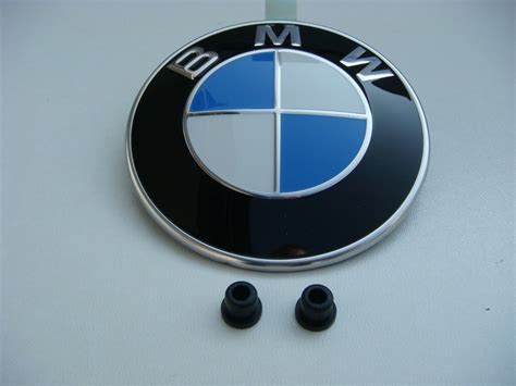 Neu Original BMW 3D Motorhauben Plakette Ø 82mm 7499154 E34 E39 E60 E61