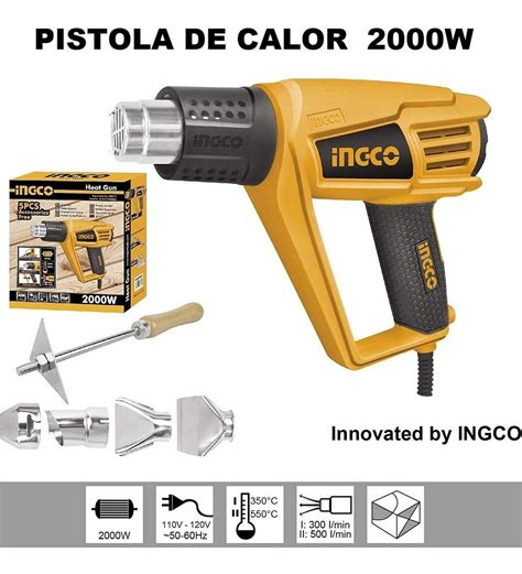 Pistola De Calor W Ingco Profesional Mercado Libre