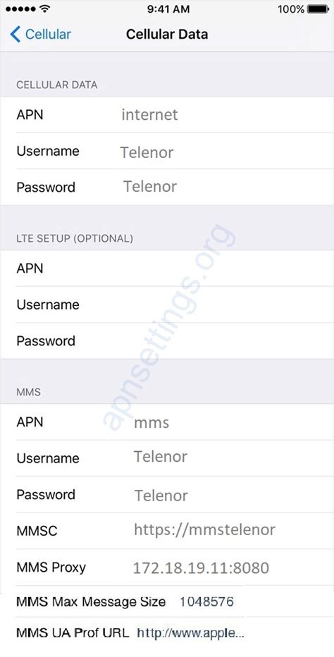 Telenor apn beállítás iphone Gépkocsi