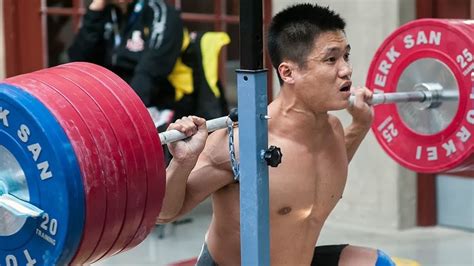 Heavy Squats Chinese Weightlifting Youtube