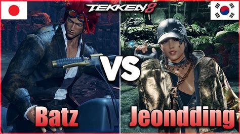 Tekken 8 Batz Hwoarang Vs Jeondding Azucena Ranked Matches YouTube