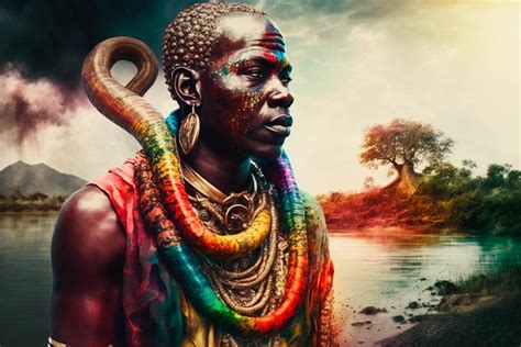 Oshumare Orisha Of The Rainbow And The Transformation In The Yoruba