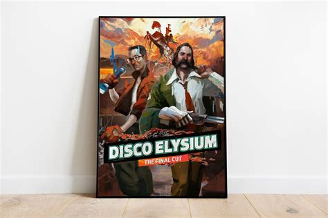 Disco Elysium Poster Print Gaming Poster Room Decor Wall Decor Gaming ...