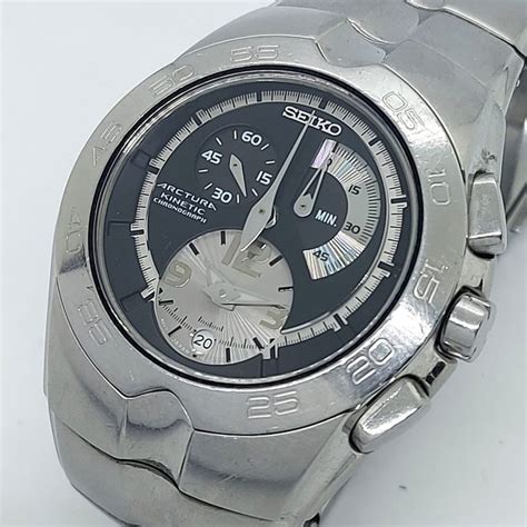 Seiko NO RESERVE PRİCE Arctura Kinetic Chronograph Catawiki