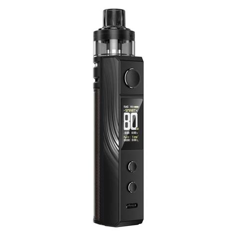 VooPoo Drag H80S Pod Kit 80W Forest Era Edition 4 5ml Obsidian Black VooPoo