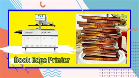 Book Edge Printing Never Comes So Easycsj Be Single Pass Printer