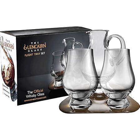 Glencairn Whisky Glass Tasting Set Of 3 With A Flight Tray In Gift