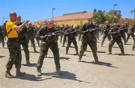 A Recruit From Fox Company Nd Recruit Training Battalion Nara