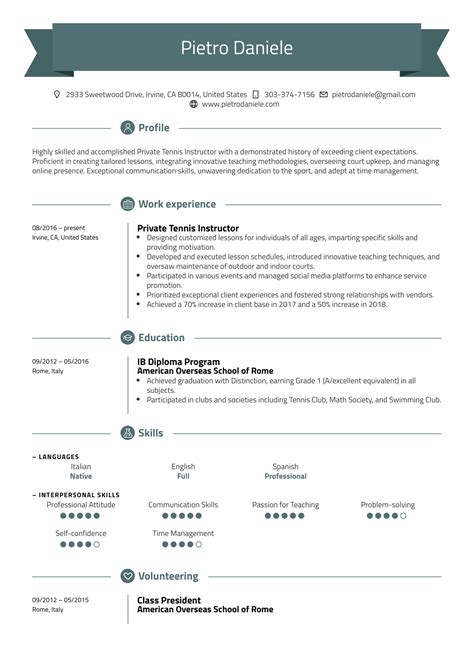 Math Coach Resume Sample