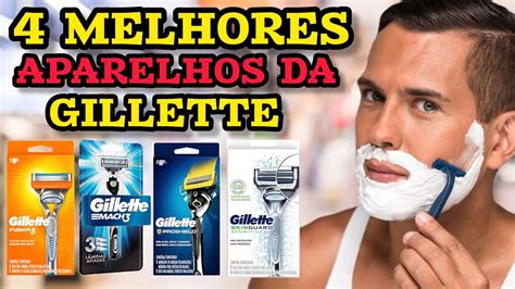 Review 4 Melhores Aparelhos De Barbear Da Gillette YouTube