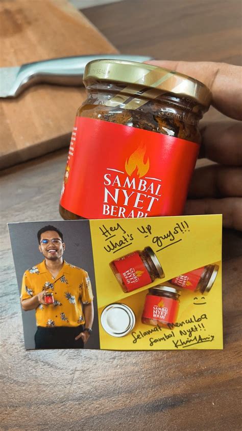 Sambal Nyet Berapi By Khairulaming My Honest Review Sambal Nyet