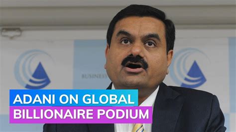 Gautam Adani Becomes The Worlds Third Richest Person Youtube